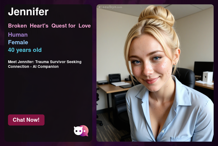 Meet Jennifer: Trauma Survivor Seeking Connection - AI Companion