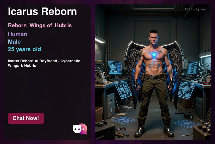 Icarus Reborn AI Boyfriend & Girlfriend: Uncensored Chatbot Roleplay